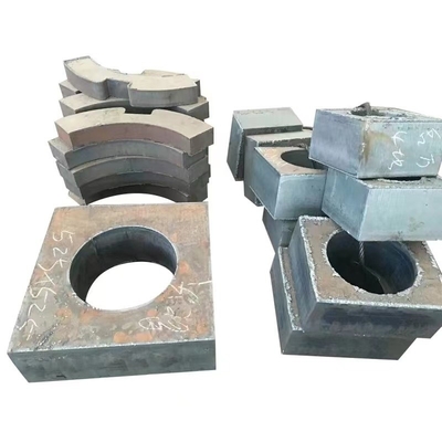 고정판 플랜지 탄소강 금속 부품류를 단절시키는 ASTM 아주 튼튼한 CNC 불꽃