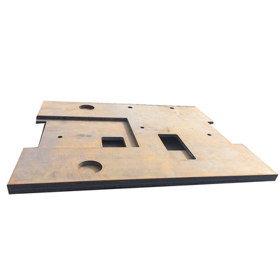 CNC 불꽃 Q235B를 줄이는 OEM 맞춘고 정밀도 평평한 금속 밑창판