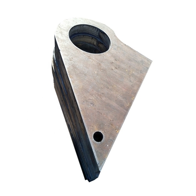 CNC 불꽃 Q235B를 줄이는 OEM 맞춘고 정밀도 평평한 금속 밑창판